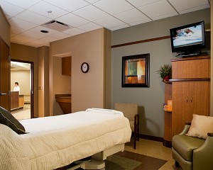 One of the Inpatient Medical Unit Rooms at Marshall County Hospital